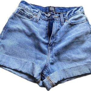 Women's Blue Denim Shorts